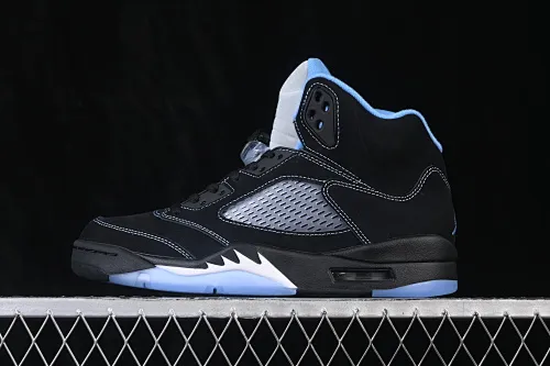 All categories Air Jordan Jordan series basketball shoes Air Jordan 5 OG version Air Jordan 5 Retro "Black University Blue" AJ5 Joe 5 University Blue DD0587-008